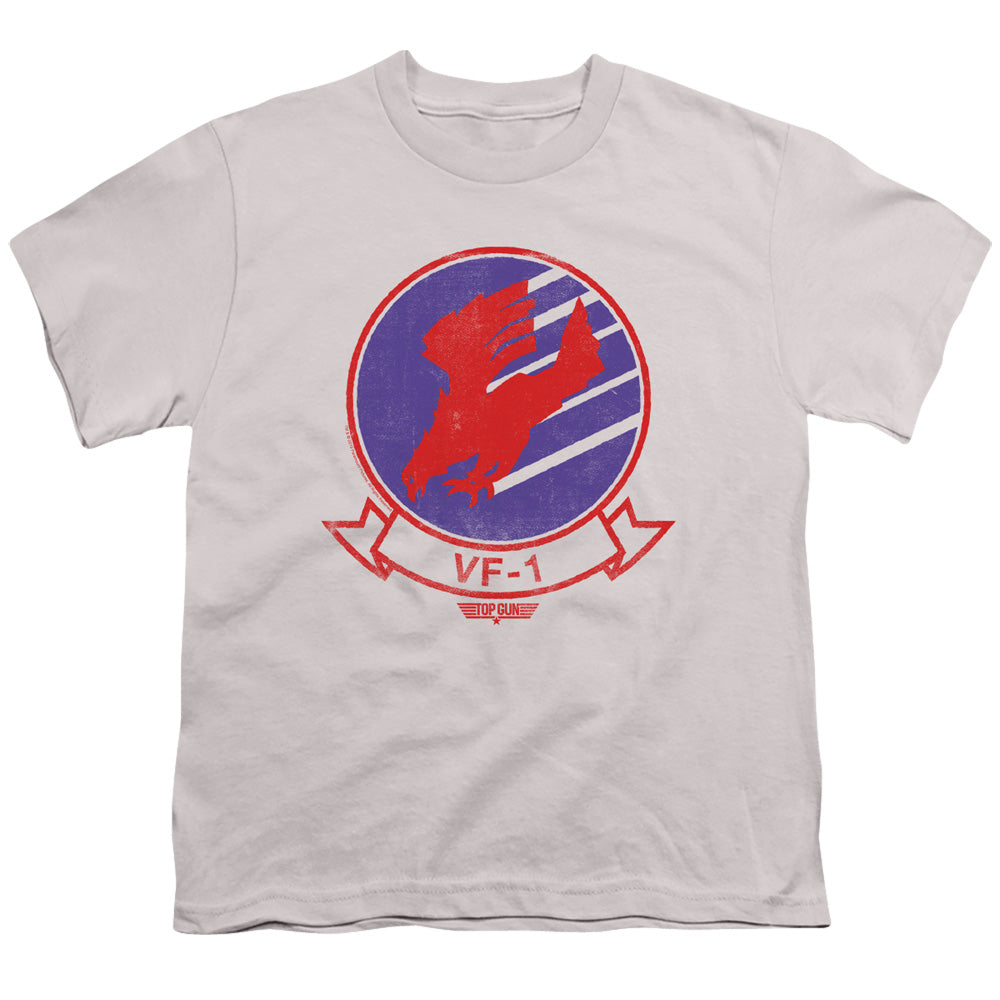 TOP GUN/VF1 SIGIL - S/S YOUTH 18/1 - SILVER