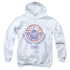 TOP GUN/VOLLEYBALL TOURNAMENT - YOUTH PULLOVER HOODIE - WHITE