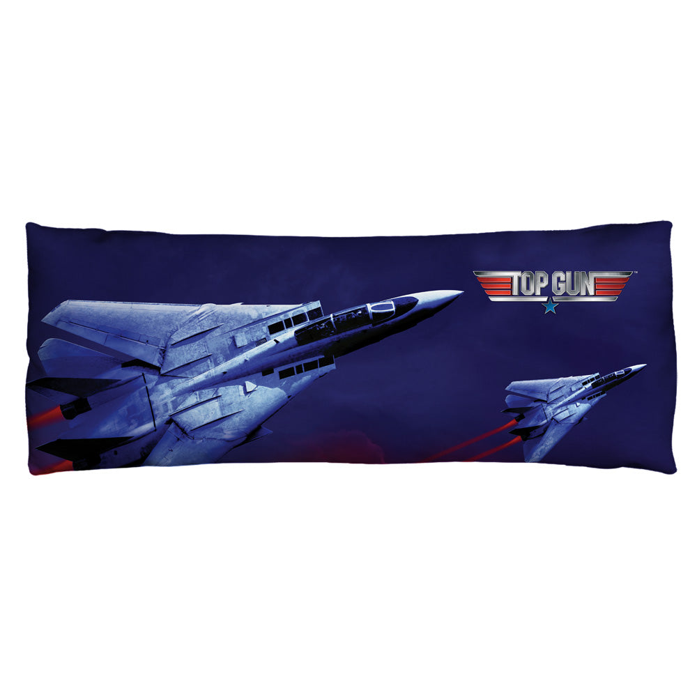 TOP GUN/JETS FLYING - MICROFIBER BODY PILLOW