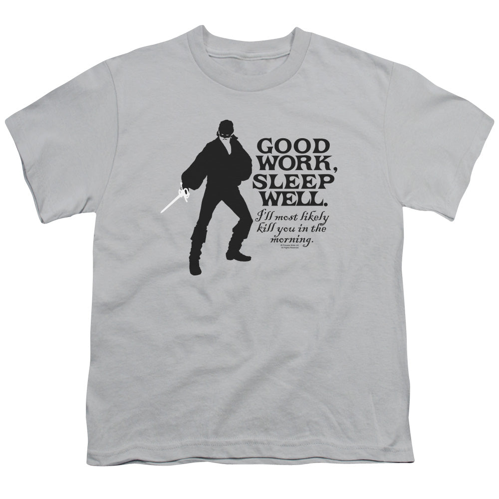 PRINCESS BRIDE/GOOD WORK - S/S YOUTH 18/1 - SILVER