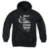 PRINCESS BRIDE/HELLO AGAIN - YOUTH PULLOVER HOODIE - BLACK