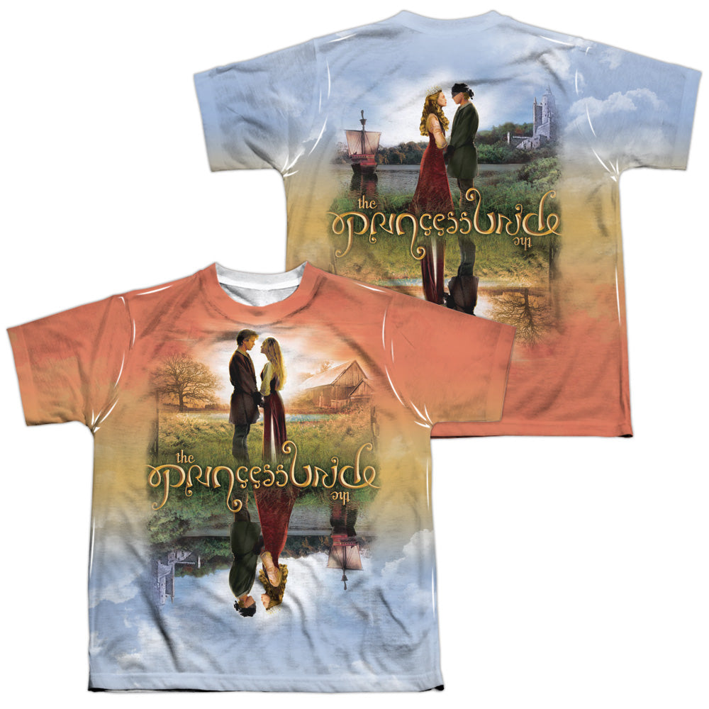 PRINCESS BRIDE/POSTER SUB (FRONT/BACK PRINT) - S/S YOUTH POLY CREW - MULTI
