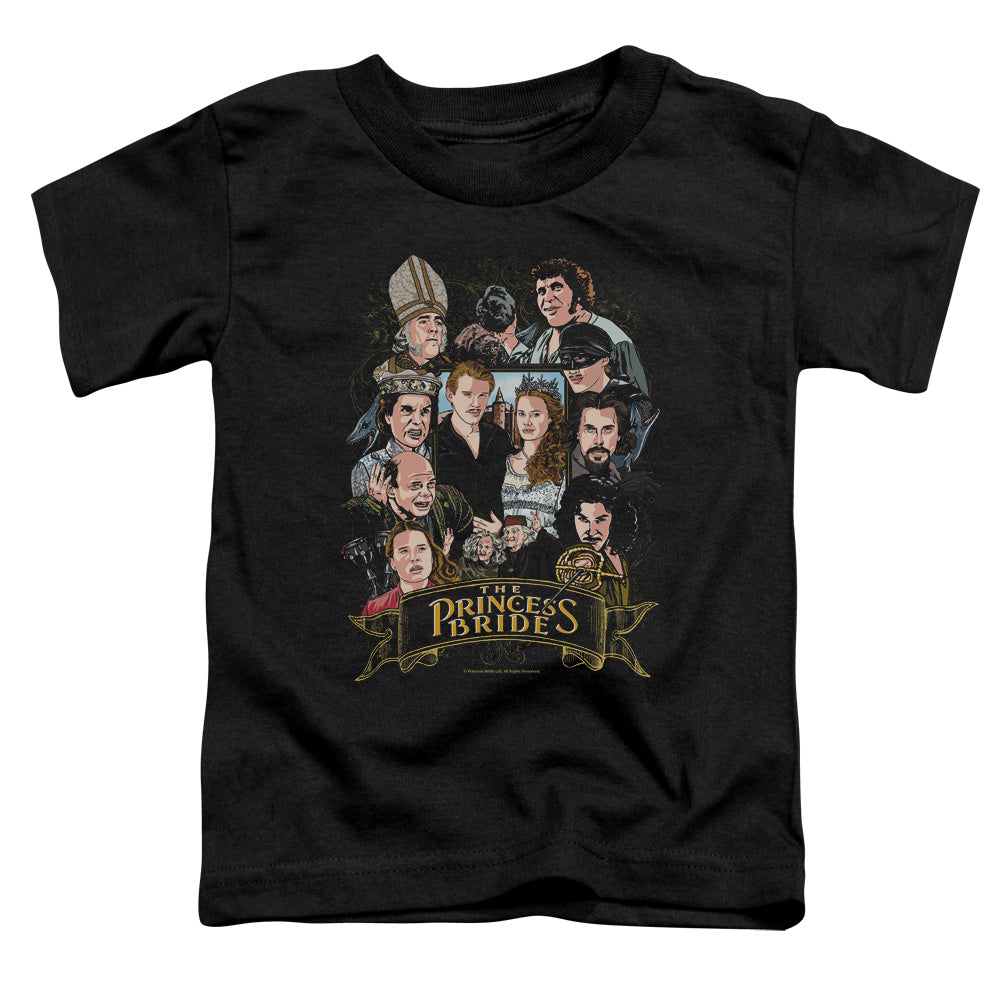 PRINCESS BRIDE/PLAYERS - S/S TODDLER TEE - BLACK