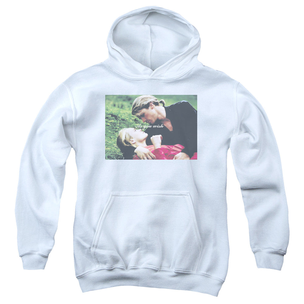PRINCESS BRIDE/AS YOU WISH - YOUTH PULLOVER HOODIE - WHITE