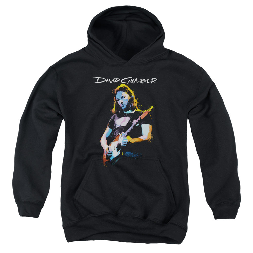 DAVID GILMOUR/GUITAR GILMOUR - YOUTH PULLOVER HOODIE - BLACK