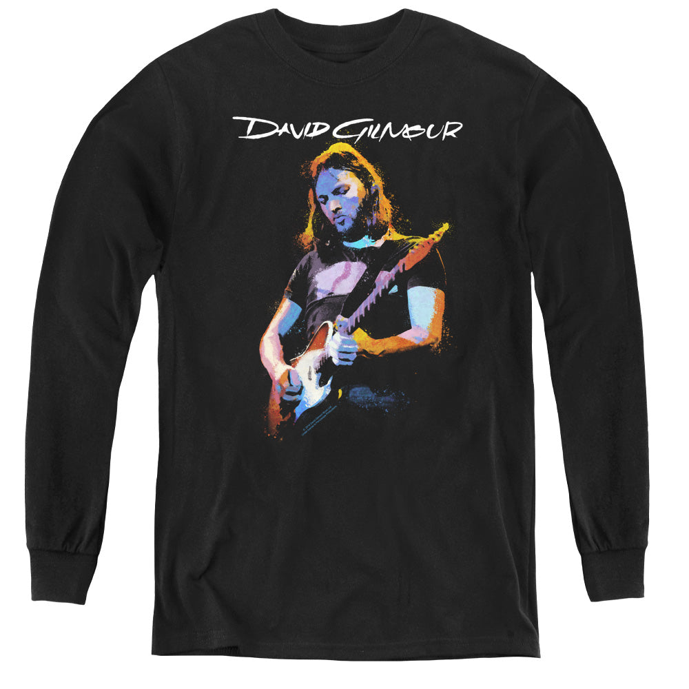 DAVID GILMOUR/GUITAR GILMOUR - YOUTH LONG SLEEVE TEE - BLACK