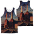PINK FLOYD/ANIMALS (FRONT/BACK PRINT) - ADULT POLY TANK TOP - MULTI