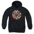 PINK FLOYD/PIPER - YOUTH PULLOVER HOODIE - BLACK