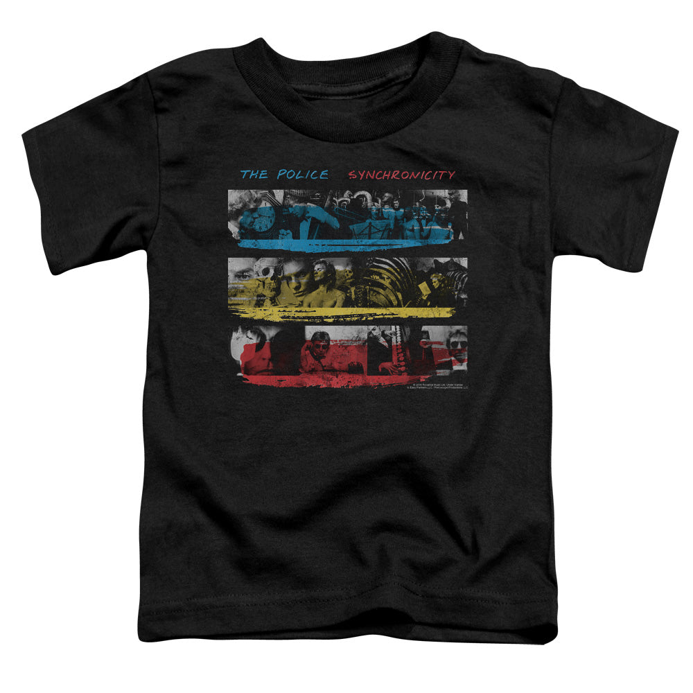 THE POLICE/SYNCRONICITY - S/S TODDLER TEE - BLACK