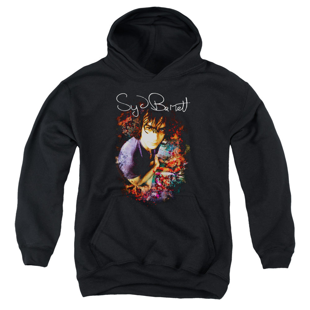 SYD BARRETT/MADCAP SYD - YOUTH PULLOVER HOODIE - BLACK