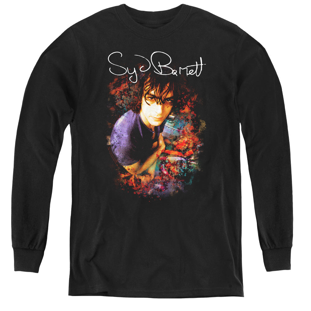 SYD BARRETT/MADCAP SYD - YOUTH LONG SLEEVE TEE - BLACK