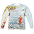 GENESIS/FOXTROT COVER (FRONT/BACK PRINT) - L/S ADULT POLY CREW  - MULTI