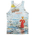 GENESIS/FOXTROT COVER (FRONT/BACK PRINT) - ADULT POLY TANK TOP - MULTI