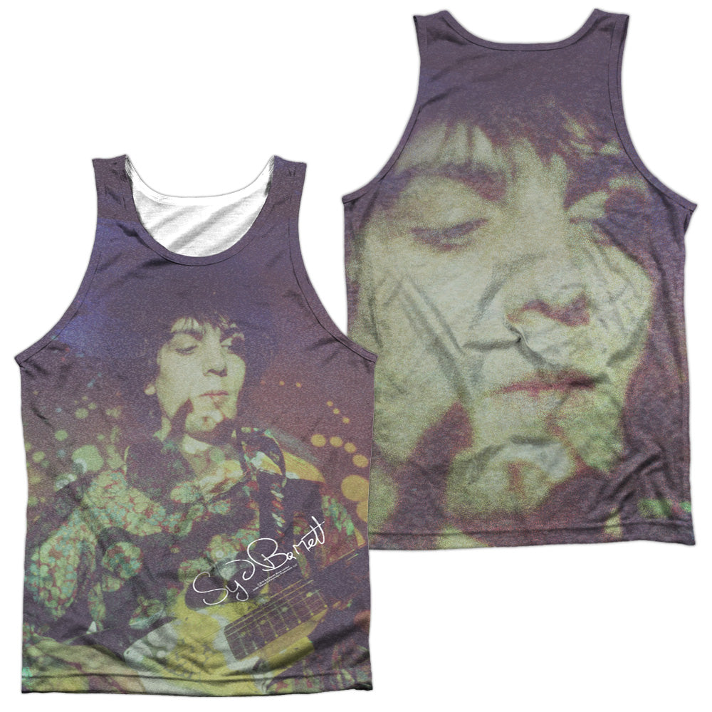SYD BARRETT/TITLE (FRONT/BACK PRINT) - ADULT POLY TANK TOP - MULTI
