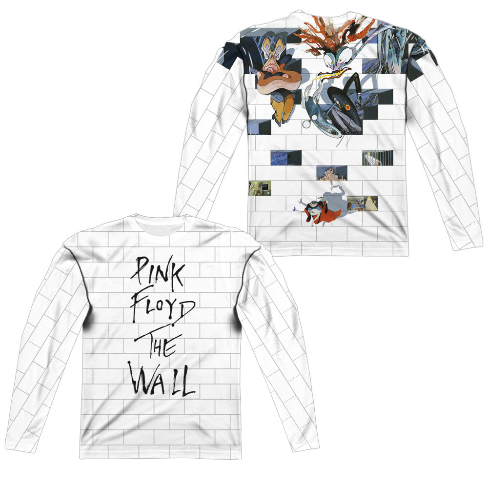 ROGER WATERS/THE WALL (FRONT/BACK PRINT) - L/S ADULT POLY CREW  - MULTI