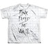 ROGER WATERS/THE WALL (FRONT/BACK PRINT) - S/S YOUTH POLY CREW - MULTI