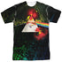 PINK FLOYD/DARK SIDE OF THE MOON (FRONT/BACK PRINT) - S/S ADULT POLY CREW - MULTI