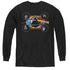 PINK FLOYD/DARK SIDE HEADS - YOUTH LONG SLEEVE TEE - BLACK