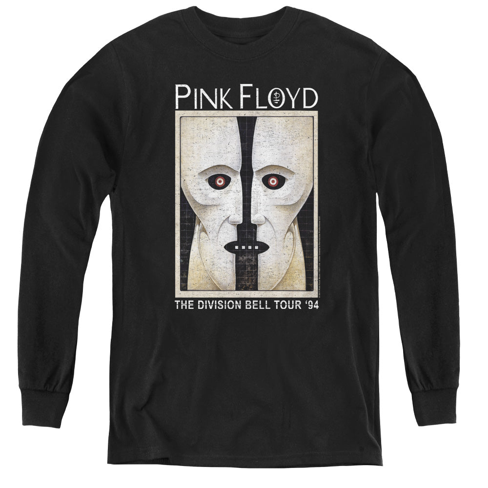 PINK FLOYD/THE DIVISION BELL - YOUTH LONG SLEEVE TEE - BLACK