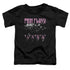 PINK FLOYD/PINK FOUR - S/S TODDLER TEE - BLACK