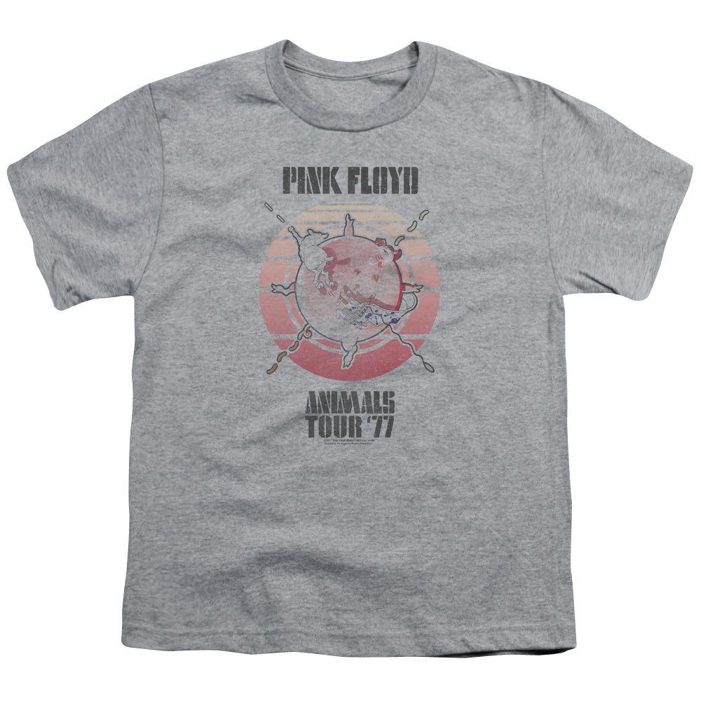 PINK FLOYD/ANIMALS TOUR 77 - S/S YOUTH 18/1 - ATHLETIC HEATHER