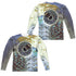 PINK FLOYD/PULSE (FRONT/BACK PRINT) - L/S ADULT POLY CREW  - MULTI