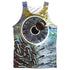 PINK FLOYD/PULSE (FRONT/BACK PRINT) - ADULT POLY TANK TOP - MULTI