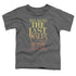 THE BAND/THE LAST WALTZ - S/S TODDLER TEE - CHARCOAL