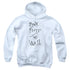 ROGER WATERS/THE WALL 2 - YOUTH PULLOVER HOODIE - WHITE