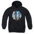 PINK FLOYD/DIVISION BELL COVER - YOUTH PULLOVER HOODIE - BLACK