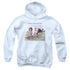 PINK FLOYD/ATOM HEART MOTHER - YOUTH PULLOVER HOODIE - WHITE