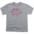 ROGER WATERS/WALL LOGO - S/S YOUTH 18/1 - ATHLETIC HEATHER
