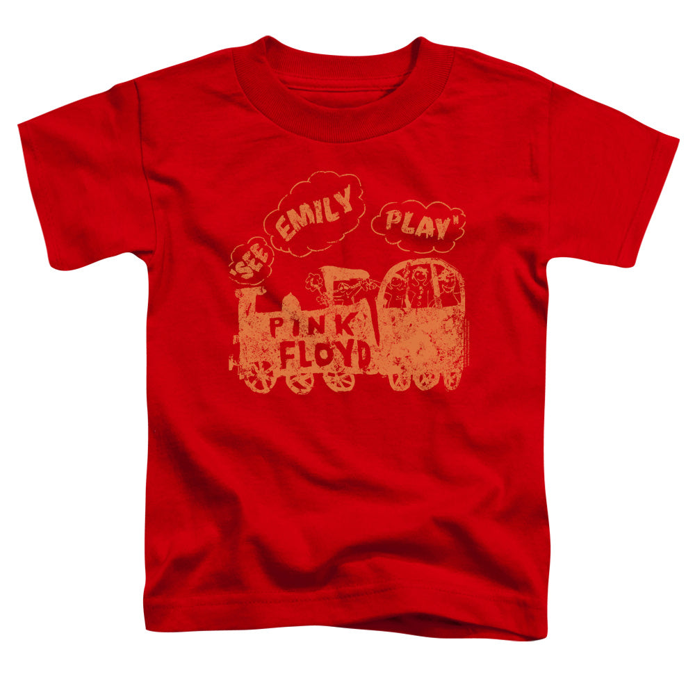 PINK FLOYD/SEE EMILY PLAY - S/S TODDLER TEE - RED