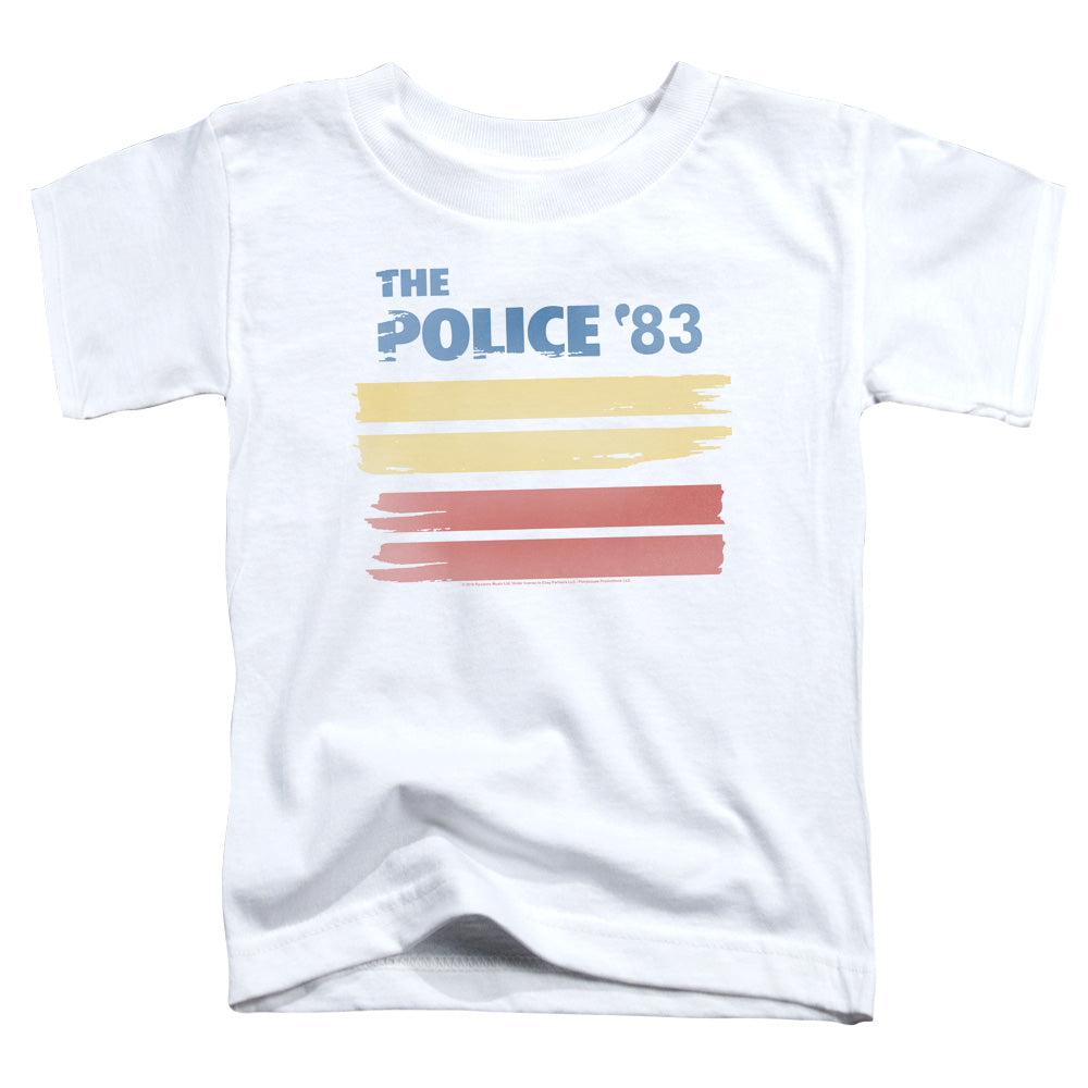 THE POLICE/83 - S/S TODDLER TEE - WHITE