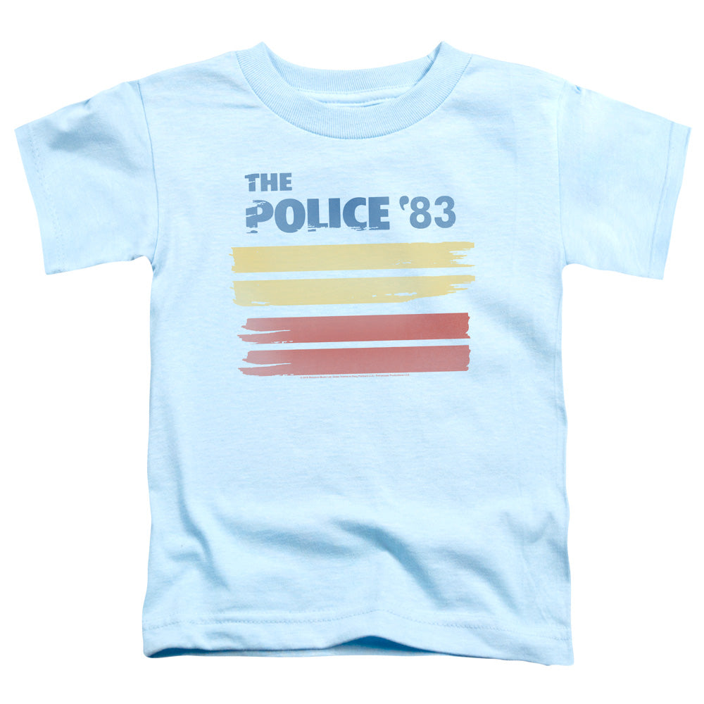 THE POLICE/83 - S/S TODDLER TEE - LIGHT BLUE