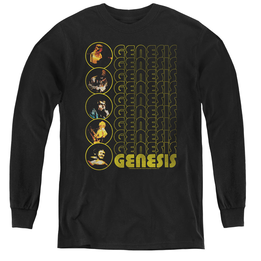GENESIS/THE CARPET CRAWLERS - YOUTH LONG SLEEVE TEE - BLACK