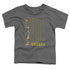 GENESIS/THE CARPET CRAWLERS - S/S TODDLER TEE - CHARCOAL