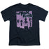 PINK FLOYD/PAINT BOX - S/S YOUTH 18/1 - NAVY