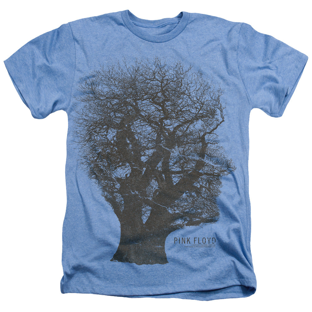 PINK FLOYD/TREE OF LIFE - ADULT HEATHER - LIGHT BLUE