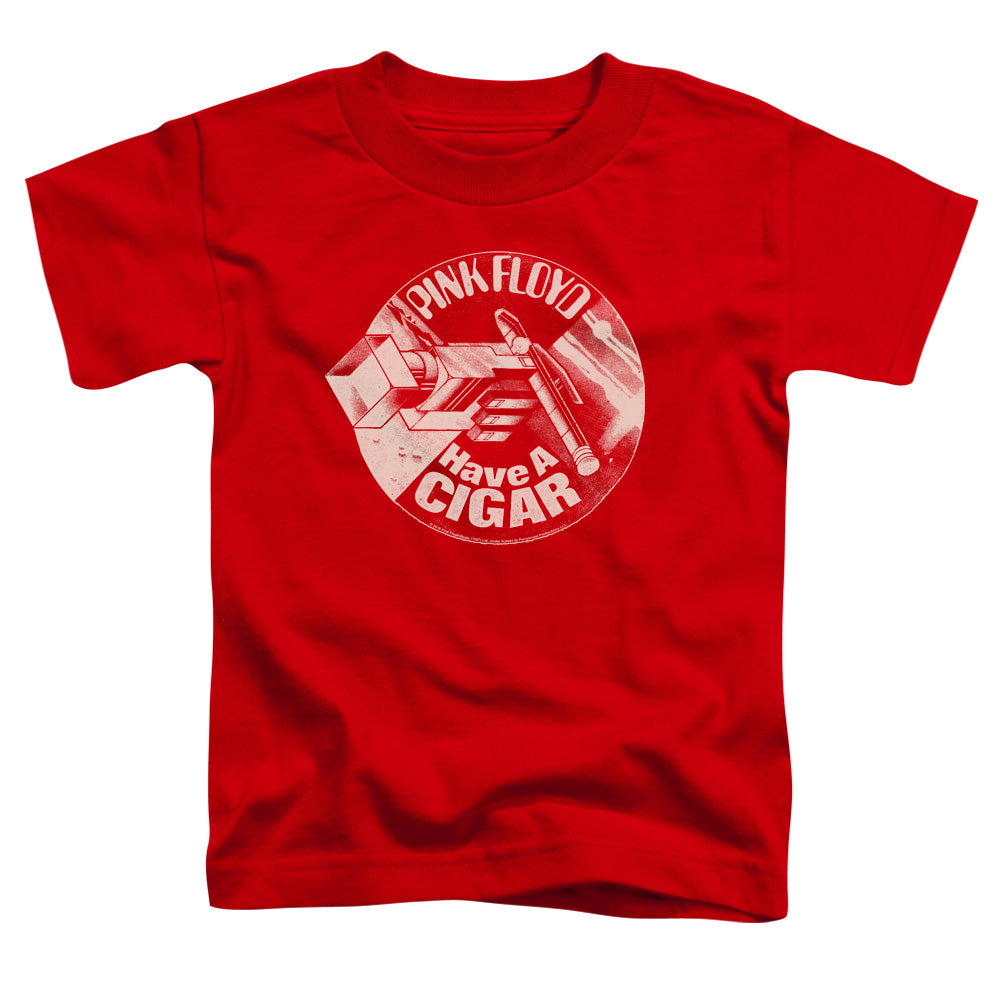 PINK FLOYD/JUST A CIGAR - S/S TODDLER TEE - RED
