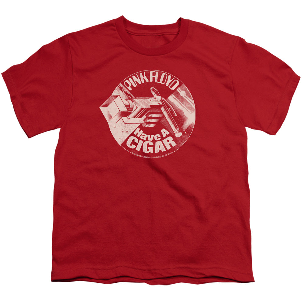PINK FLOYD/JUST A CIGAR - S/S YOUTH 18/1 - RED