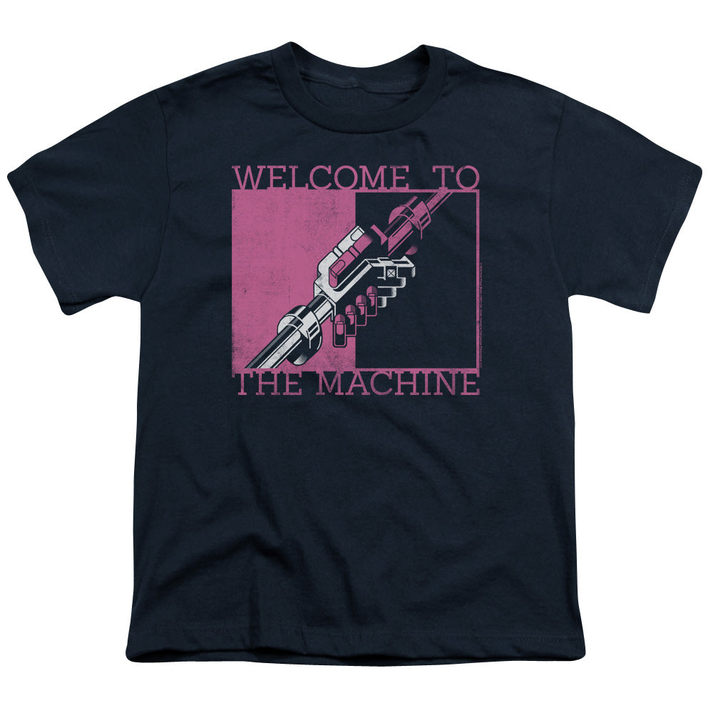 PINK FLOYD/WELCOME TO THE MACHINE - S/S YOUTH 18/1 - NAVY