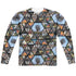 PINK FLOYD/PHOTOGRAPHS (FRONT/BACK PRINT) - L/S ADULT POLY CREW  - MULTI