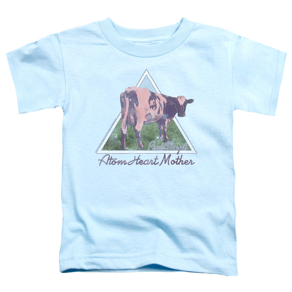 PINK FLOYD/ATOM MOTHER HEART PYRAMID - S/S TODDLER TEE - LIGHT BLUE