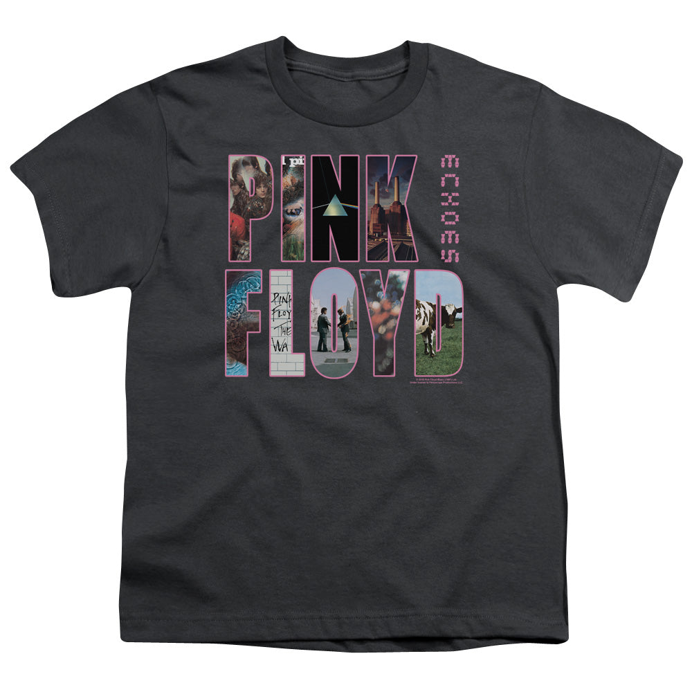 PINK FLOYD/COVER - S/S YOUTH 18/1 - CHARCOAL