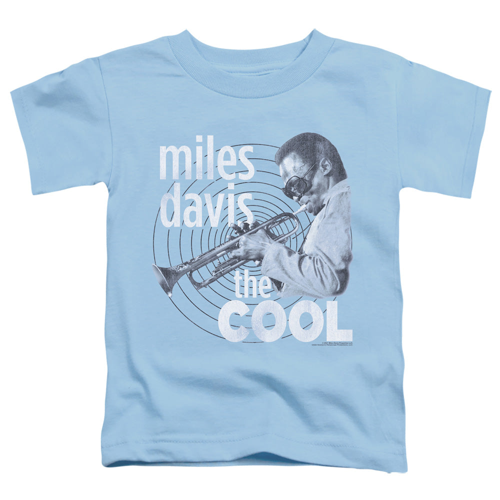 MILES DAVIS/THE COOL - S/S TODDLER TEE - LIGHT BLUE