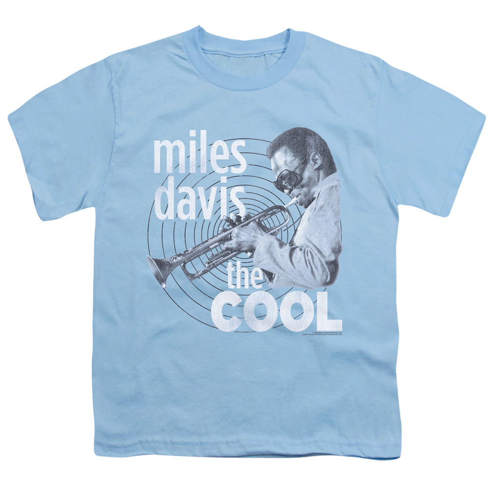 MILES DAVIS/THE COOL - S/S YOUTH 18/1 - LIGHT BLUE