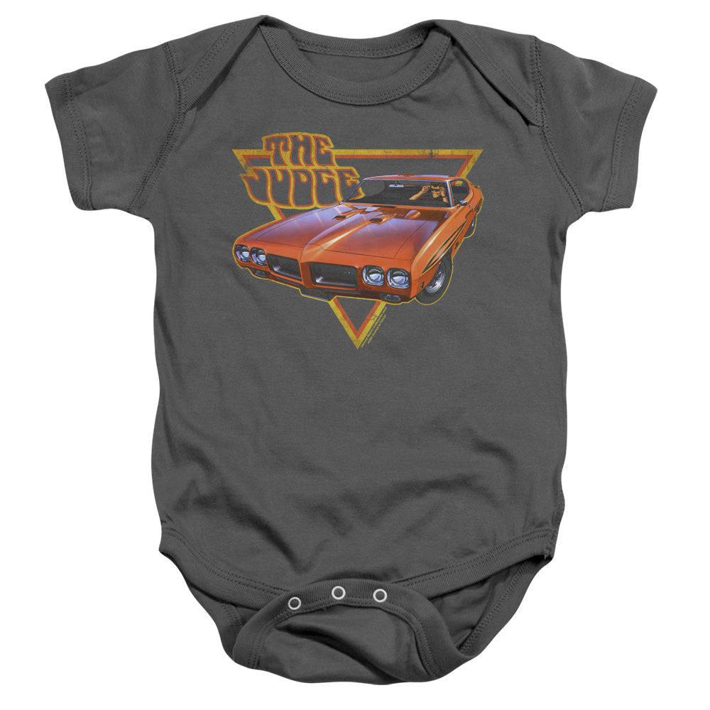 PONTIAC/JUDGED - INFANT SNAPSUIT - CHARCOAL