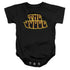 PONTIAC/JUDGE LOGO - INFANT SNAPSUIT - BLACK