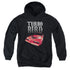 PONTIAC/TURBO BIRD - YOUTH PULLOVER HOODIE - BLACK